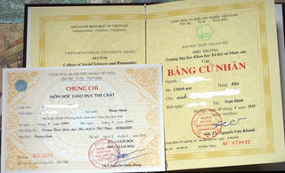 Thủ tục cấp lại  văn bằng, chứng chỉ khi bị thất lạc?