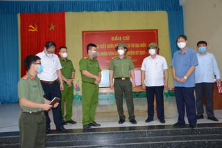 Công an Quảng Ninh chuẩn bị sẵn sàng đảm bảo an toàn ngày bầu cử