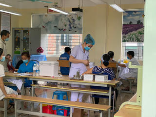 Quảng Ninh đứng thứ 6 toàn quốc về tỷ lệ tiêm chủng vaccine