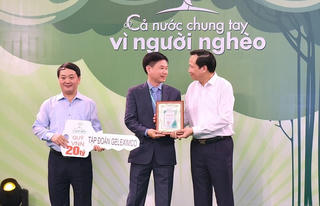 Tập đoàn Geleximco ủng hộ 20 tỷ đồng cùng chung tay vì người nghèo
