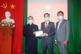 Di Linh (Lâm Đồng): Hơn 2 tỷ đồng ủng hộ công tác phòng dịch Covid-19