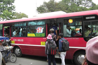 TP Hồ Chí Minh: Mở lại tuyến xe buýt đi Cần Giờ