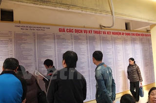 Điều chỉnh mức giá viện phí mới thành 5 đợt