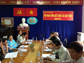 Phát huy vai trò tổ công tác Mặt trận khu dân cư