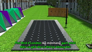 [VIDEO] Phố đi bộ biến bước chân thành điện thắp sáng đèn đường