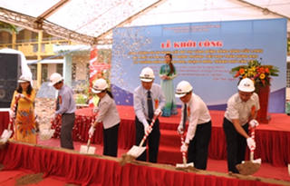 Khởi công 2 trường học từ nguồn vốn ODA