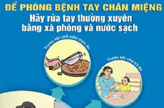 Mùa tựu trường, đề phòng bệnh tay chân miệng