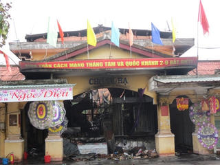 Cháy chợ, tiểu thương khốn khó