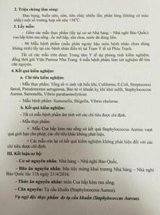 Vụ ngộ độc tập thể ở Quảng Bình: Do ăn cua nước ngọt