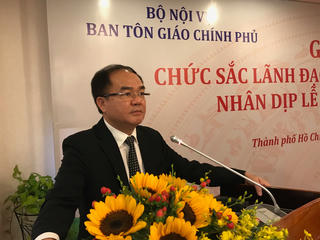 Gặp mặt chức sắc lãnh đạo các Hội thánh Tin Lành nhân lễ Phục sinh