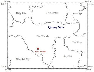 Liên tiếp xảy ra động đất ở huyện Bắc Trà My