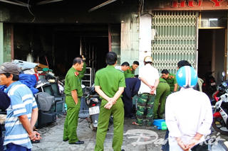 Phú Yên: 'Bà hỏa' thiêu rụi tiệm sửa chữa điện tử trong đêm