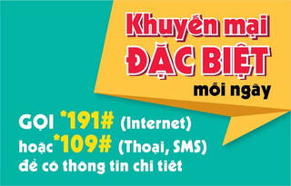 Quản lý đơn giản dữ liệu di động chỉ với mã số *191#