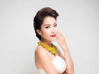 Nguyễn Thị Lệ Nam Em dự thi Hoa hậu Toàn cầu 2015