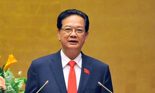 Thủ tướng Nguyễn Tấn Dũng trả lời chất vấn tại Quốc hội