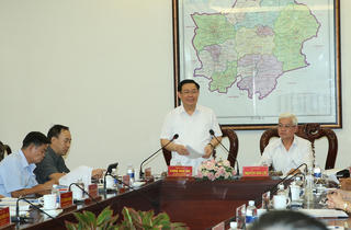Bộ Chính trị kiểm tra công tác cán bộ tại tỉnh Bình Phước