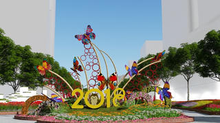 TP Hồ Chí Minh: Nhiều nét mới ở đường hoa Tết Mậu Tuất 2018