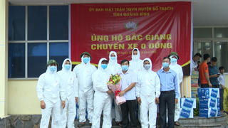 Những chuyến xe 0 đồng ủng hộ Bắc Giang phòng, chống dịch