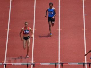 ASIAD 2018: Quách Thị Lan đoạt HCB chạy 400 mét vượt rào