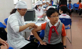 Sẽ tiêm vắcxin sởi - rubella cho 124.000 người từ 16-17 tuổi