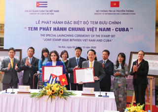 Tem phát hành chung Việt Nam-Cuba