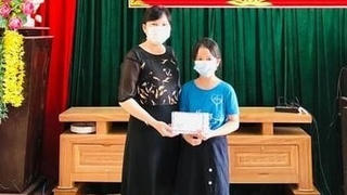 Học sinh lớp 5 dùng tiền thưởng ủng hộ Bắc Giang chống dịch Covid-19