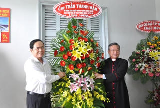 Phó Chủ tịch Trần Thanh Mẫn chúc mừng 60 năm Tòa giám mục, Giáo phận Cần Thơ