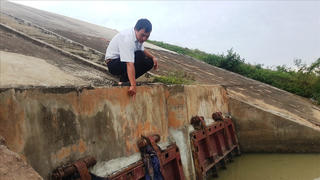 Dang dở con đê trị giá gần 250 tỷ đồng