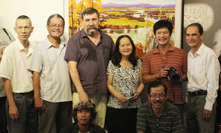 Hơn 80 tác phẩm của họa sĩ Việt - Nga ra mắt công chúng