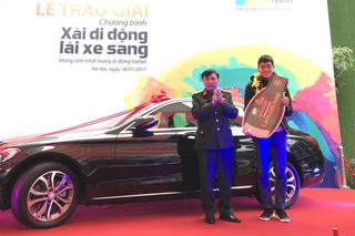 Nam sinh 9X trúng xe Mercedes-BenZ của Viettel