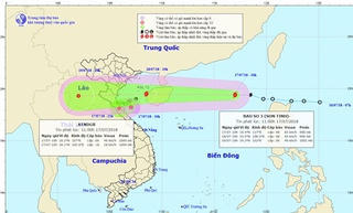 Bộ Công an chỉ đạo ứng phó với cơn bão Sơn Tinh