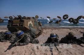 Hàn - Mỹ ngừng tập trận quân sự ngày diễn ra cuộc gặp thượng đỉnh liên Triều