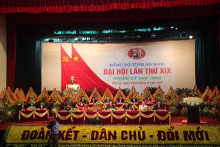 Đại hội đại biểu Đảng bộ tỉnh Hà Nam: Chú trọng xây dựng, chỉnh đốn Đảng