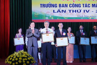 Vĩnh Phúc thi Trưởng ban công tác Mặt trận giỏi