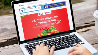 Nông sản lên sàn điện tử: Không chỉ đơn thuần là giải cứu