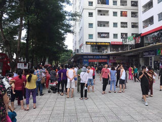 Hà Nội: Cháy căn hộ tầng 31 tại chung cư Linh Đàm