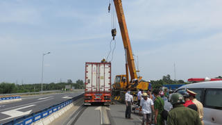 Tai nạn nghiêm trọng trên đường tránh Nam Hải Vân