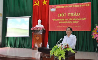 Hội thảo 'Doanh nghiệp và các nhà sản xuất với người tiêu dùng'