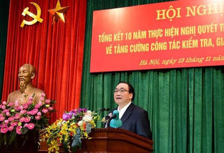 Không có vùng cấm trong kiểm tra, giám sát Đảng
