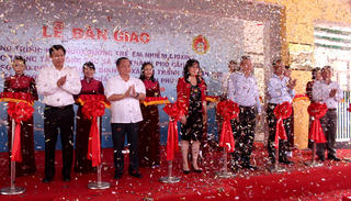 Cần Thơ: Bàn giao khu nhà nuôi dưỡng trẻ em nhiễm Dioxin