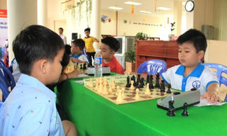 Khai mạc giải cờ vua Đại hội TDTT Đồng bằng sông Cửu Long lần thứ VII