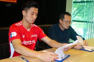 Viettel FC đón tin cực vui từ đội trưởng Bùi Tiến Dũng trước thềm đại chiến với HAGL