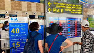 Sân bay Nội Bài dừng loa phát thanh thông tin chuyến bay từ 30/7