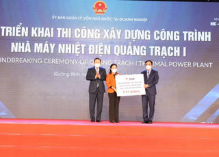 EVN triển khai thi công Nhà máy Nhiệt điện Quảng Trạch I