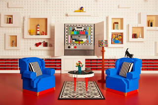 Tòa nhà được làm từ 25 triệu... miếng Lego