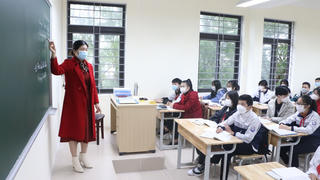 Giáo viên F0 vẫn duy trì 'bám lớp'