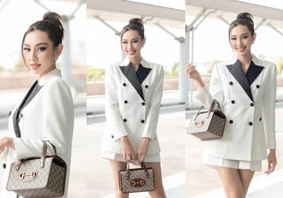 Thùy Tiên lên đường sang Thái Lan hoàn thành trách nhiệm Hoa hậu Hòa bình Quốc tế