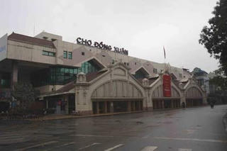 Chợ Đồng Xuân lên phương án để mở cửa trở lại