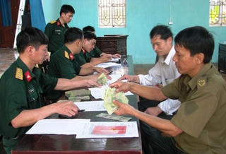 Thông tư quy định mức trợ cấp hàng tháng đối với quân nhân xuất ngũ