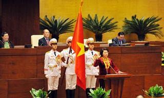 Bà Nguyễn Thị Kim Ngân tuyên thệ nhậm chức Chủ tịch QH